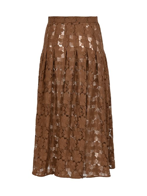 Gonna midi MSTAIRONE in pizzo Cioccolato MAX MARA STUDIO | 2616771011600002